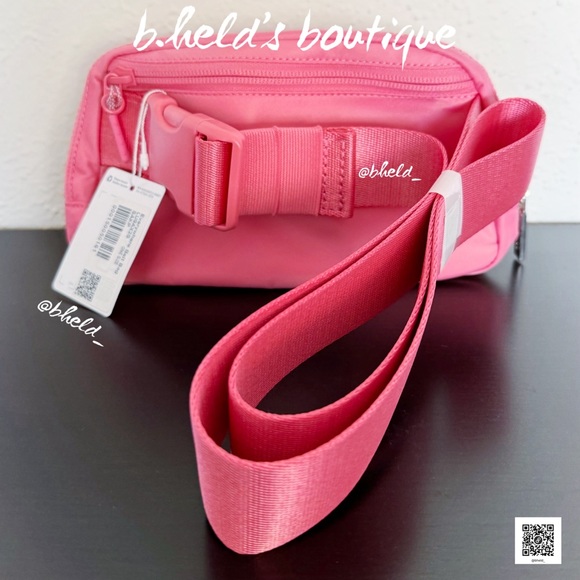 lululemon Everywhere Belt Bag in Sakura Pink One Size 1L Brand New NWT - Picture 7 of 16